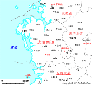 Mapkoreaprovincesouthchungcheong